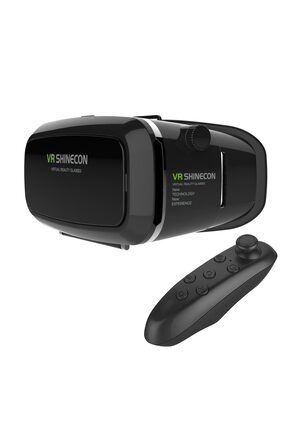 NR23Y VR Box SHINECON 3D Sanal Gerçeklik Gözlüğü Joystick Kumandalı