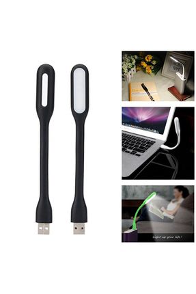 Usb Led Işık Lamba Klavye Aydınlatma Kitap Okuma Lambası Siyah