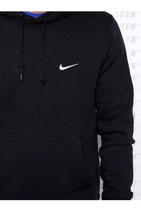 Nike Pullover Hoodie With Swoosh Logo Siyah Pamuklu Sweatshirt Fiyat Yorumlar Trendyol