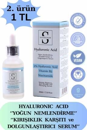 Hyaluronik Asit Serum - Yoğun Nemlendirme, Kırışıklık Karşıtı, Dolgunlaştırıcı Hyaluronic Acid B5
