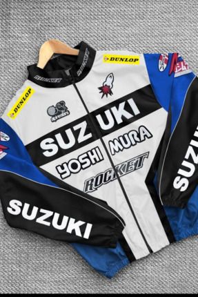 SZK Unisex Racing Yarışçı Yağmurluk Paraşüt Ceket
