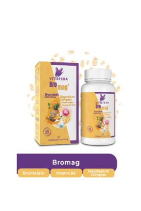 Bromag Bromelain-magnezyum Kompleks-vitamin B6 60 Tablet