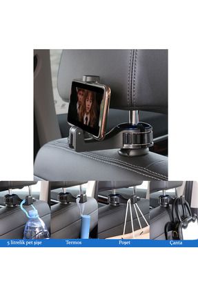 Çok amaçlı Askılık Araba Araç içi Cep Telefonu Tutucu Poşet Torba Çanta Pet Şişe Tutucu