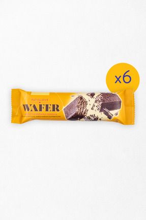 Patislove Wafer Gofret Sütlü Çikolatalı Fındık Aromalı 36g x 6 Adet
