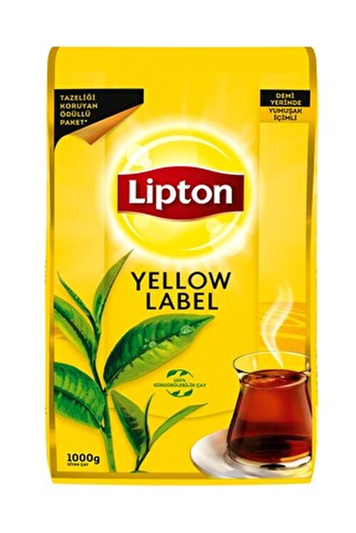Yellow Label Loose Dökme Siyah Çay 1000 gr