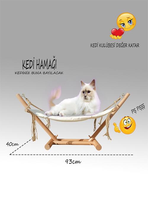 Kedi Kulubesi Kedi Hamagi Hamak Besik Kedi Evi Kedi Salincagi Kedi Yatagi Oyun Alani Fiyati Yorumlari Trendyol