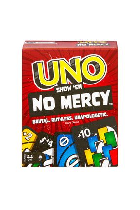 Show ‘em No Mercy Card Game for Kids Family Parties and With Extra Cards Special Rules and Tougher