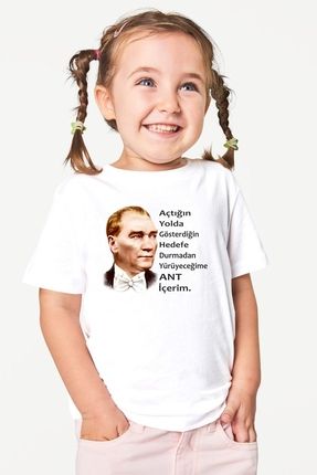 23 Nisan 29 Ekim Atatürk Temalı Çocuk Tişört