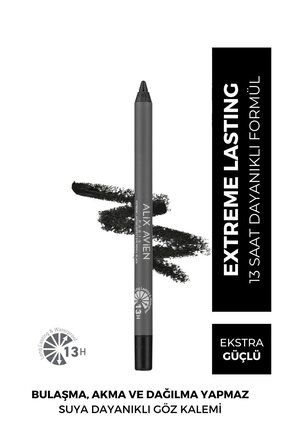 Suya Dayanıklı Siyah Göz Kalemi - 13 Saat Kalıcı Etki - Extreme Lasting Effect Eye Pencil Black