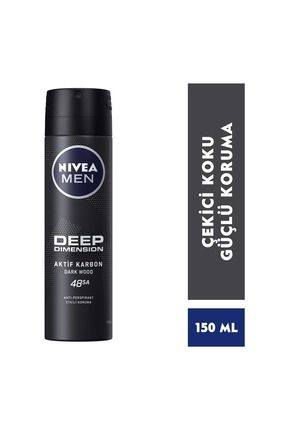 Men Erkek Sprey Deodorant Deep Dimension 48 Saat Anti-perspirant Koruma 150ml