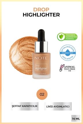 Drop Highlighter Likit Aydınlatıcı 02 Charming Desert