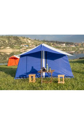 İki Odalı Kamp Çadırı Mavi