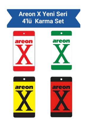 X Yeni Seri 4'lü Karma Set