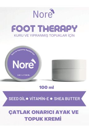 Kuru Ve Yıpranmış Ayaklar & Topuklar İçin Çatlak Onarıcı Ayak Ve Topuk Kremi Foot Therapy 100 ml