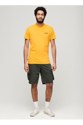SUPERDRY Bisiklet Yaka Duz Sar Erkek T Shirt M1011245ARUA ESSENTIAL LOGO EMB TEE Fiyat Yorumlar Trendyol