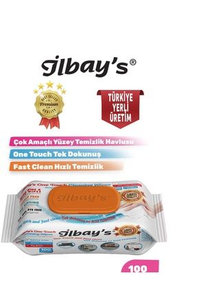 Easy Clean Çok Amaçlı Yüzey Temizlik Islak Havlusu Temizlik bezi 100 Yaprak