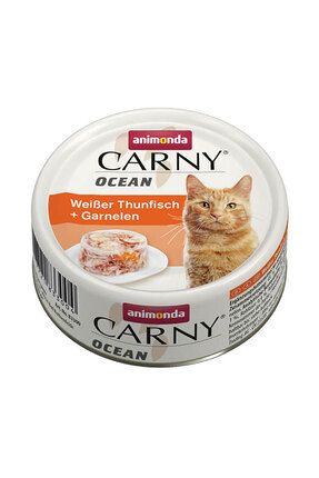 Carny Ocean Ton Balıklı Ve Karidesli Yetişkin Kedi Konservesi 80 gr