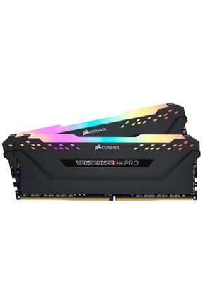 Cmw16gx4m2c3200c16 16gb (2X8GB) Vengeance Rgb Pro Siyah 3200mhz Cl16 Ddr4 Dual Kit Ram