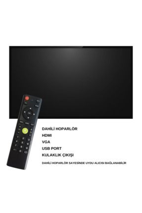 Sencro SNC-H-MON19 19" Dahili Hoparlör HDMI Monitör