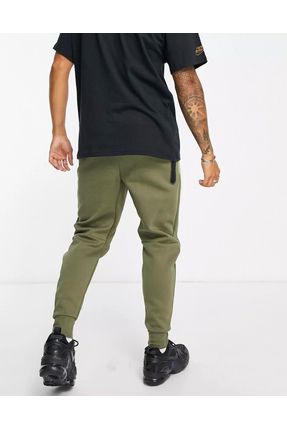 Nike tech fleece jogger olive green discount