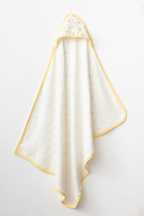 Casper Battaniye Bebek Tek Kat Başlıklı Penye Battaniye Kundak 80x90 Cm Bebek Hediyelik