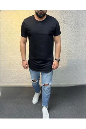 MISHKA BUTIK Rahat Kal p Oval Kesim Long Tee T shirt kili Paket Fiyat Yorumlar Trendyol