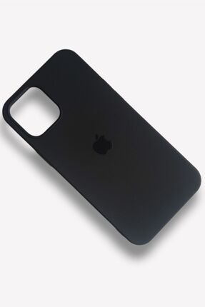 Iphone 12 Pro Max Uyumlu Lansman Içi Kadife Silikon Logolu Kılıf