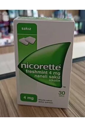 Nicorette 4 mg Naneli Sakız 30Adet