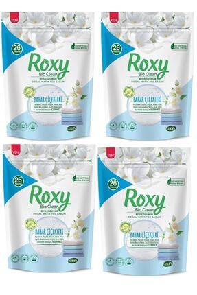 Roxy Bio Clean Matik Sabun Tozu Bahar Çiçekleri 800 G X 4'lü