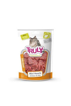 Yumuşak Kedi Ödülü Tavuk-balık Kalp Şekilli 50 gr Jetsepet