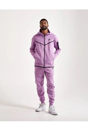 Nike Sportswear Tech Fleece Jogger in Purple Gunluk Spor E ofman Alt Fiyat Yorumlar Trendyol