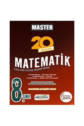 8. Sınıf Lgs Master 20 Matematik Deneme