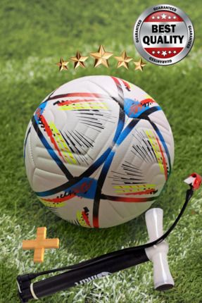 Profosyonel Futbol Topu Halı Saha Çim Saha Sporcu Top Dünya Kupası Katar Şampiyonlar Ligi Pompa
