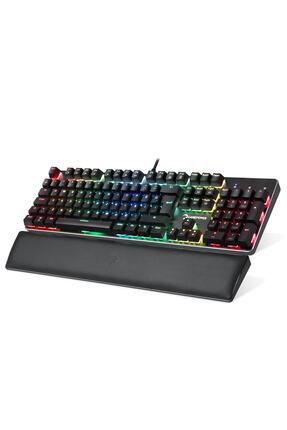 Ogre Rgb Rainbow Red Switch USB Mekanik Gaming Klavye