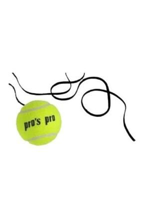 Sarı Sarı Ipli Go & Back Antrenman Ve Eğitim Tenis Topu Antrenman Topu Tekli