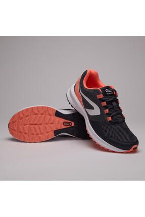 Kadın Gri Turuncu Spor Ayakkabı / Koşu - Run Actıve