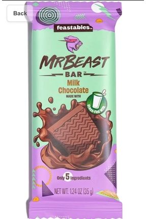 Mr Beast Bar Chocolate 35 g