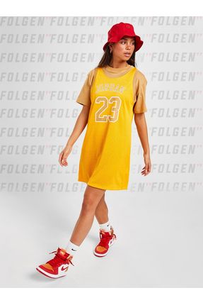 Nike Jordan Heritage Dress Women s Loose Fit T shirt Spor Kad n Elbise Ti ort Fiyat Yorumlar Trendyol