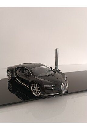Bugatti Chiron Uzaktan Kumandalı Işıklı Araba 1:14 Siyah