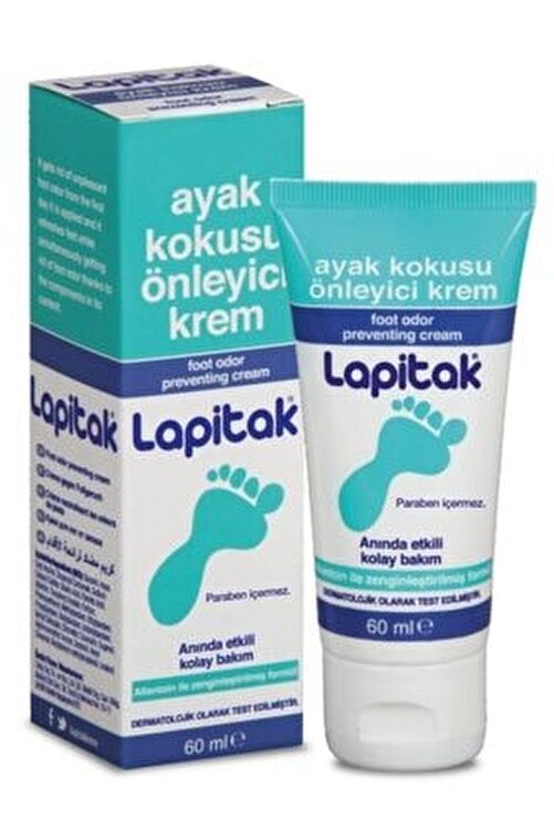 Lapitak Ayak Kokusu Onleyici Krem 60 Ml Ayak Deodoranti 150 Ml Fiyati Yorumlari Trendyol
