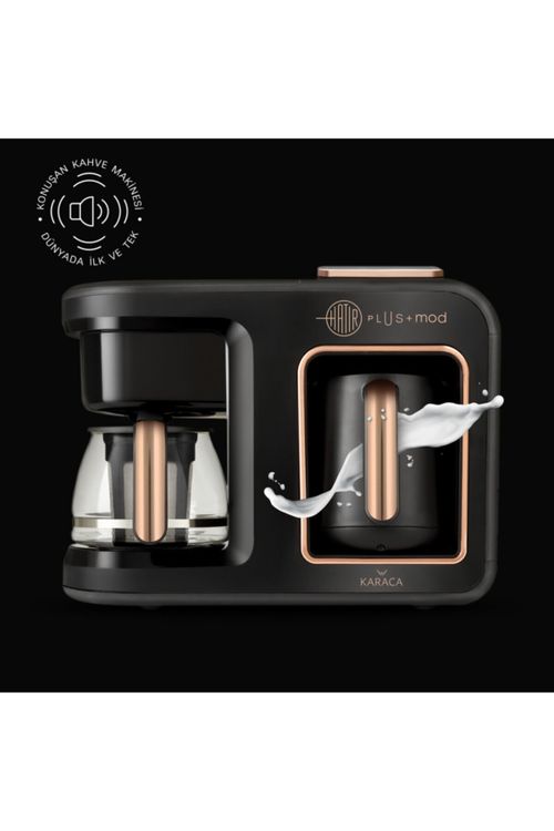 Karaca Hatir Plus Mod 5 In 1 Cay Ve Kahve Makinesi Black Copper Fiyati Yorumlari Trendyol