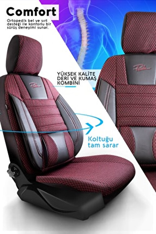 Panda Kilif Comfort Serisi Ortopedik Oto Koltuk Kilifi Fiyati Yorumlari Trendyol