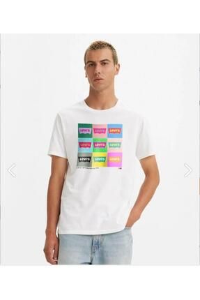 Levi s Levis Erkek Logo Beyaz Tshirt A2823 0191