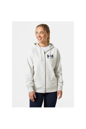 Logo Full Zip 2.0 Kadın Kapüşonlu Sweatshirt