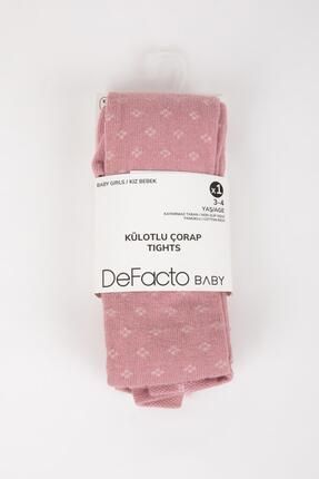 Kız Bebek Pamuklu Külotlu Çorap C9081A5NS