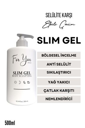 Slim Jel Inceltici - Sıkılaştırıcı-yağ Yakıcı–bölgesel Incelme-çatlak Karşıtı Ve Selülit Kremi 500ml