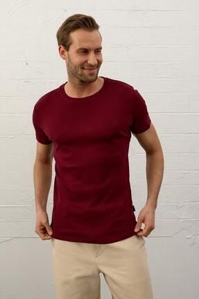 Danger Erkek Penye T shirt Bordo Fiyat Yorumlar Trendyol