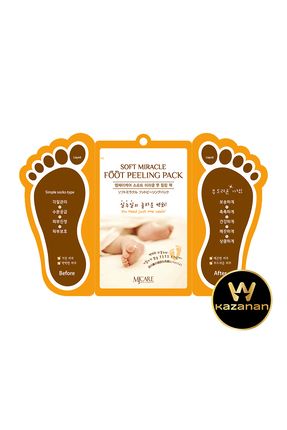 Miracle Foot Peeling Pack - Mjcare Çorap Tipi Ayak Peeling Maskesi