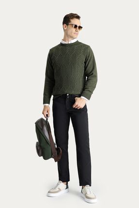 Regular Fit Pamuk Kanvas / Chino Pantolon
