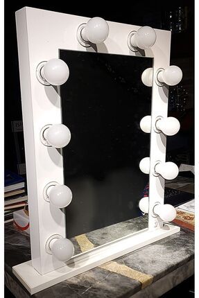 Home | Işıklı Solist Makyaj Aynası | Kulis Aynası | 68x50 Cm | Makyaj Aynası
